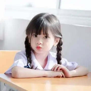 2019微信萌娃情侣头像两人一对呆萌可爱千万野心最大是你