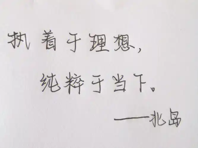 73手写摘抄励志语录分享