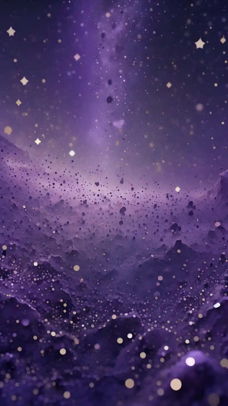 紫色星空壁纸,梦幻又神秘90 紫色星空壁纸来啦!