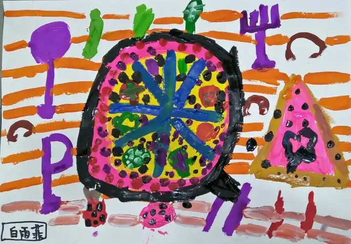 跟我学美术学校丹尼斯校区奇思妙想周六下午2:00--4:00课程《水粉