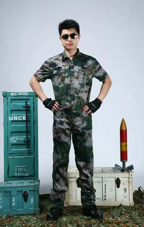 07作训服夏装户外军训服工装迷彩短袖迷彩短袖07迷彩服短袖迷彩服