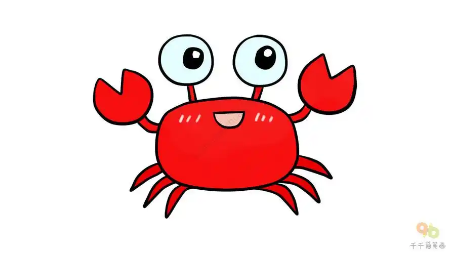 海洋动物简笔画图片大全