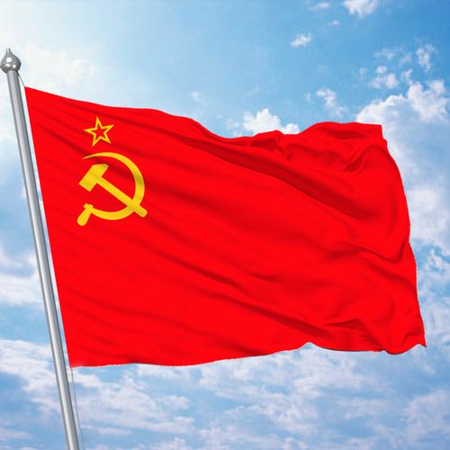 苏联国旗外国旗  4号144x96cmold soviet flag 1 2 3 4 5 6号旗子