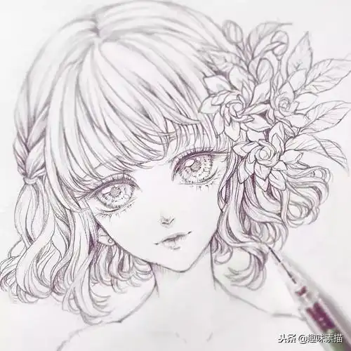 漫画图片大全 铅笔画(哇哦) - 赤虎壹号