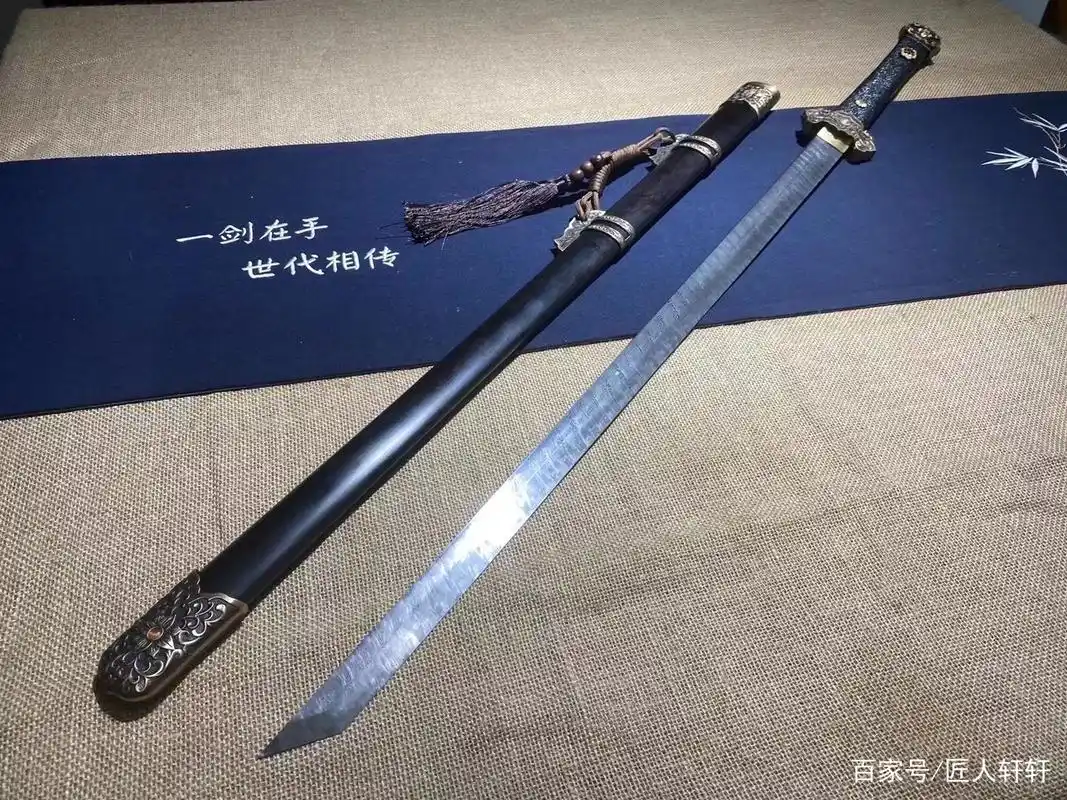 手工作天梯纹唐横刀,鉴赏