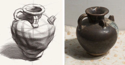 陶罐怎么画素描陶罐的训练教程有哪些