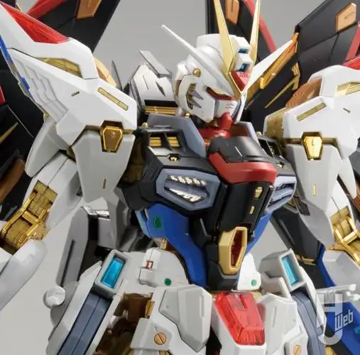 mgex强袭自由高达素组实物介绍 锻炼过度的肌肉猛男自由大魔