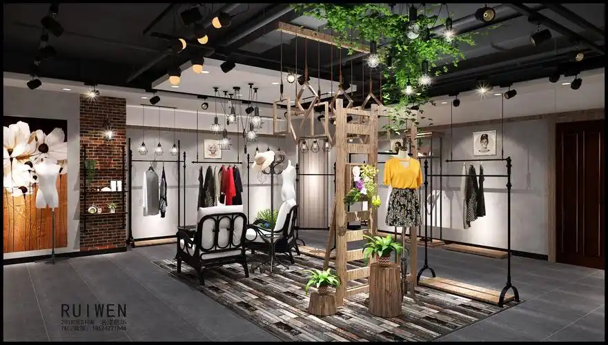 复古服装店设计
