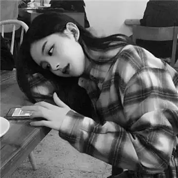 伤感黑白女生头像精选2019 我要的是黑白分明干净利落