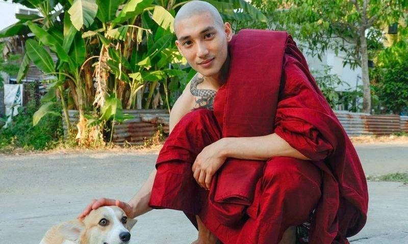 禁止抗议缅甸最帅和尚被捕军方通缉120个明星网红