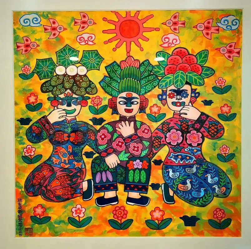 中国农民画欣赏