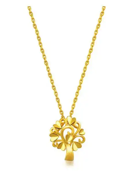 周生生足金吊坠82301p-gd