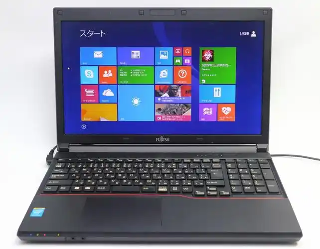 富士通 lifebook a574/hx/第4世代 core i3/4gbメモリ/hdd500g/win8.