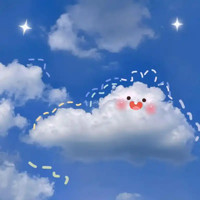 蓝色治愈系  #云彩78#云朵收藏家 - 抖音