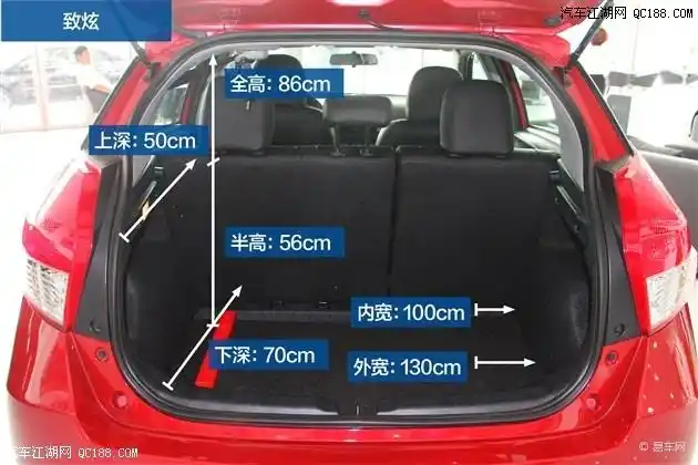 后备厢空间哪家强 四款小型车空间比较
