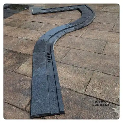 成品pc排水沟预制混凝土导流槽仿黄金麻300*150*40/60