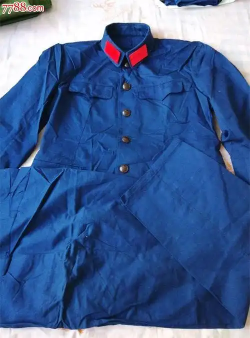 全新原套74式棉布海军军装正二号1979年3505