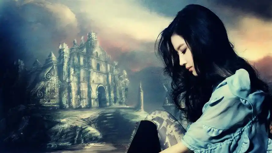 古装美女刘亦菲,高清图片,电脑桌面-壁纸族