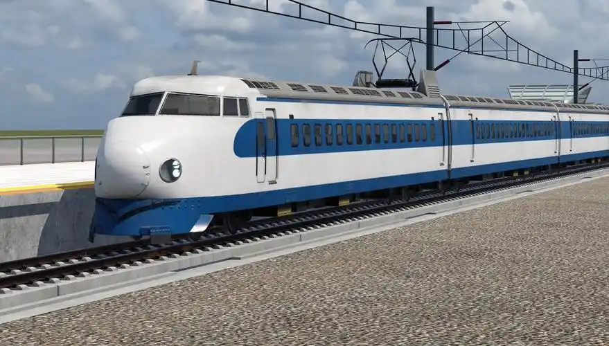 【4k】【云拍车】 新干线0系nh编成(16辆) 220km/h 第12期