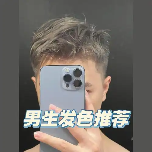 男生发色推荐亚麻棕灰