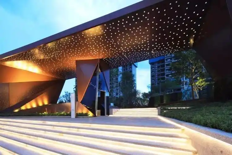 个性建筑入口艺术设计