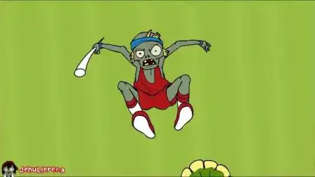 植物大战僵尸:向日葵vs跳高僵尸,被狂扁的橄榄球僵尸!