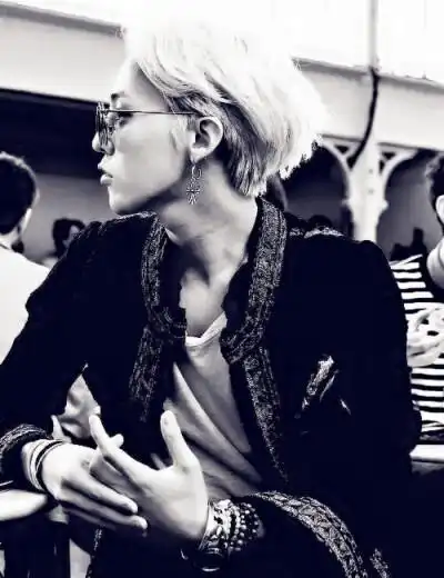 g-dragon 权志龙 gd#黑白系列图
