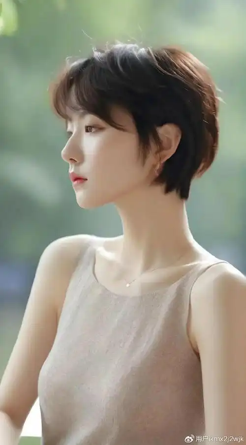 挂耳短发:时尚新宠,颜值加分利器