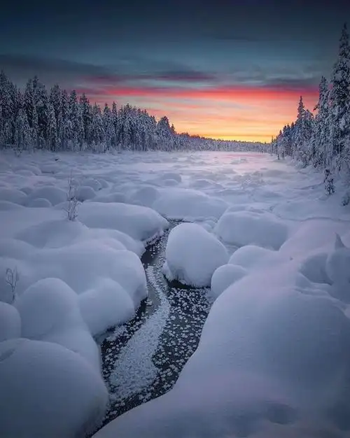冬天摄影必看!瑞典风光摄影师教你如何拍出唯美雪景大片