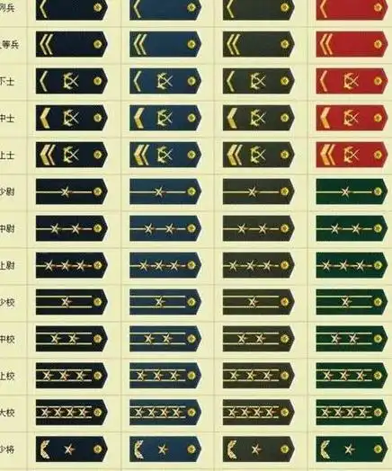 武警肩章级别图连长【武警肩章级别图 士官】