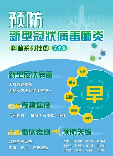 福山区文化工作者创作新冠肺炎科普海报