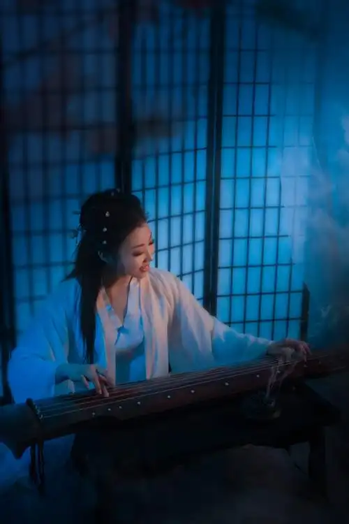 古风摄影伴古筝 青城山下白素贞