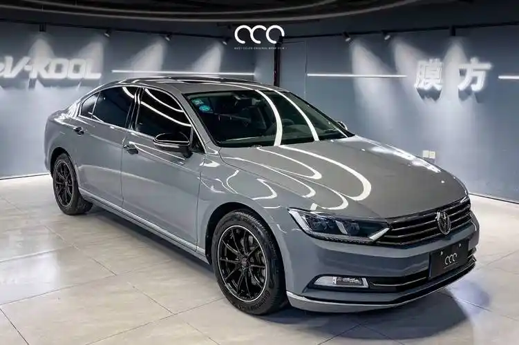 大众迈腾漫彩改色膜纳多灰,有质感的灰色