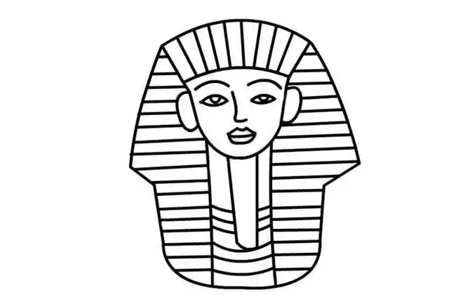 埃及女皇简笔画