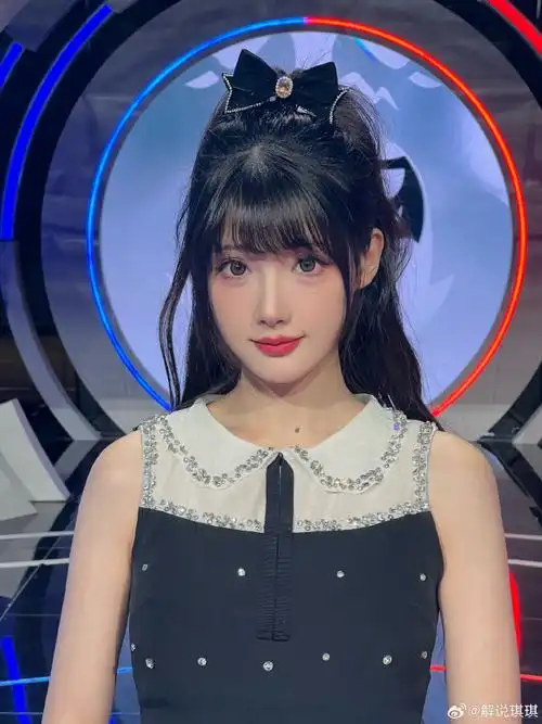 工作照九宫格分享今天造型打几分呀解说琪琪超话#2024kpl春季赛