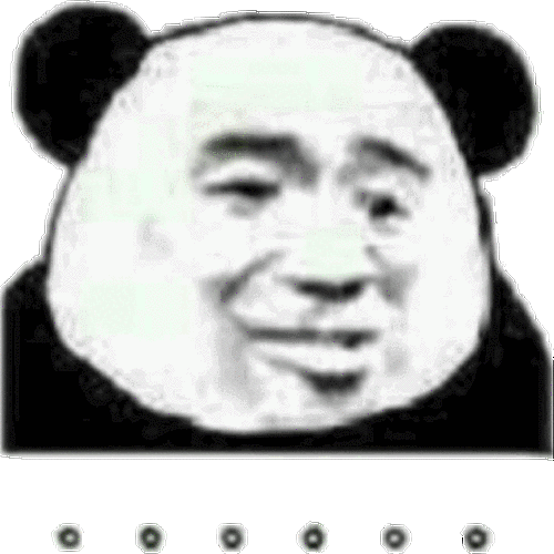 抛媚眼(熊猫人眨眼)_熊猫人_抛媚眼_眨眼表情