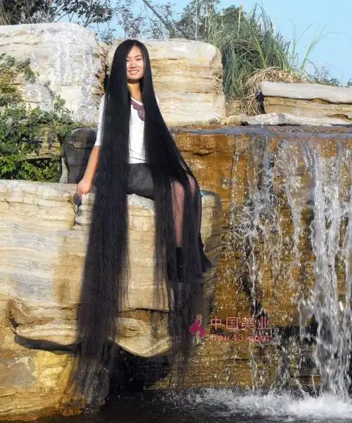 湖南株洲长发女冯烨25米长发回顾