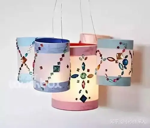 小小传承人国庆中秋节幼儿园创意手工灯笼大制作