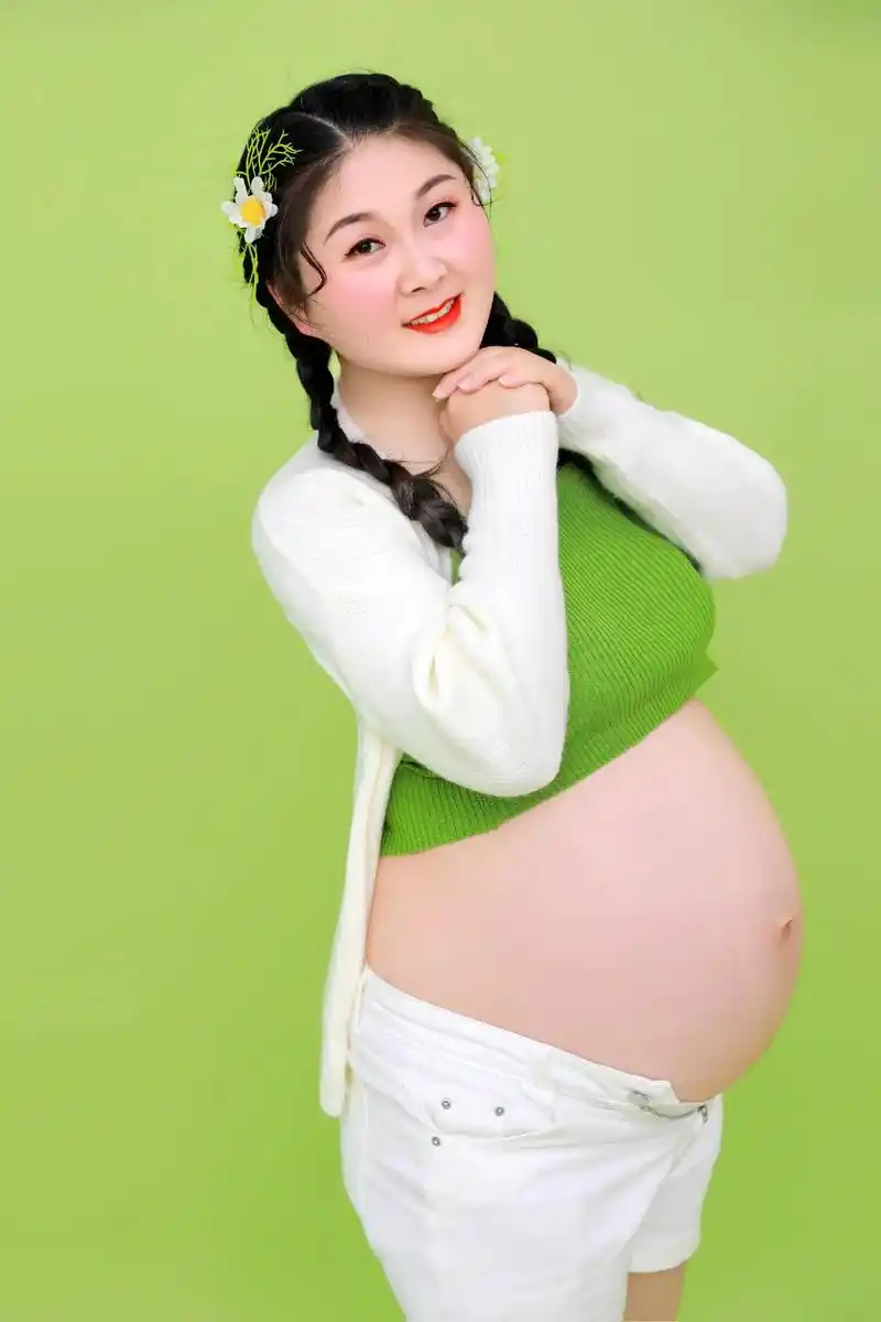 孕妇照的意义可能不在于几张照片,而是送给十月怀胎的自己一份难 - 抖