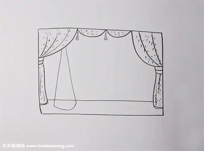 舞台简笔画