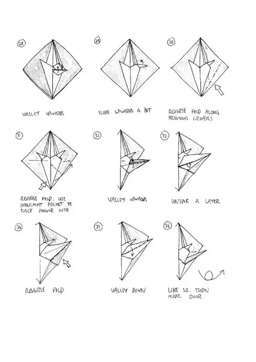 腔骨龙折纸步骤图解虚形龙折纸怎么折