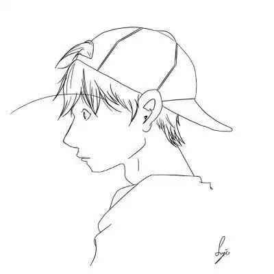 2021男生手绘简笔画头像合集手绘男生线条头像图片腾讯新闻