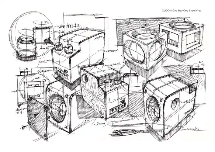 2015产品设计手绘1-2月 一日一画