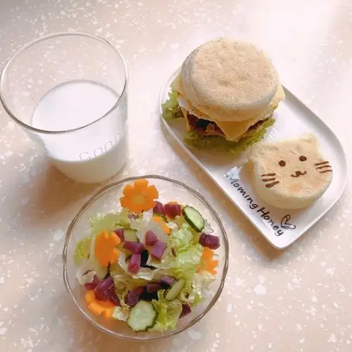 爱小吃801做的复制麦当劳经典早餐