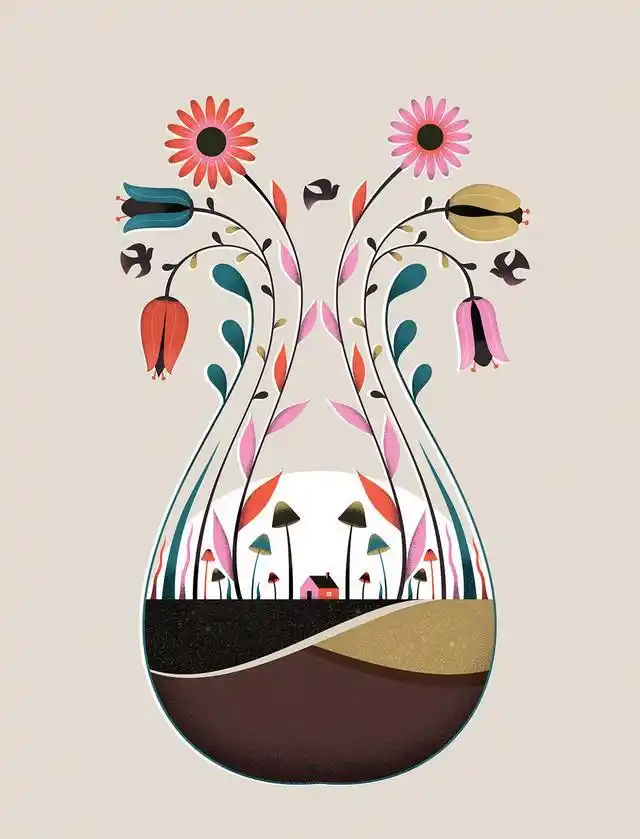 创意插画设计欣赏!各种想象力