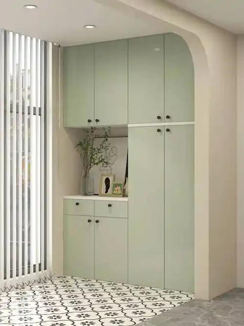 阳台收纳柜布局这样设计