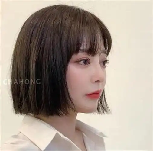 2023最美短直发发型,清爽干净的直发发型_飘逸直发_女生发型大全