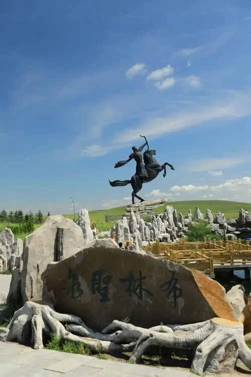 内蒙古草原游第二天,乌拉盖草原之布林泉景区