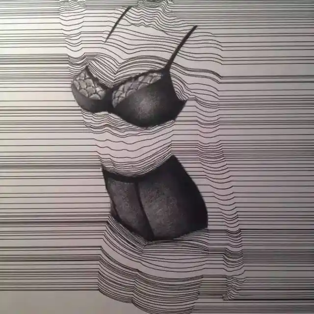 他只用简单线条就画出女人绝美的身体,每一张都情色的让人脸红_手机搜