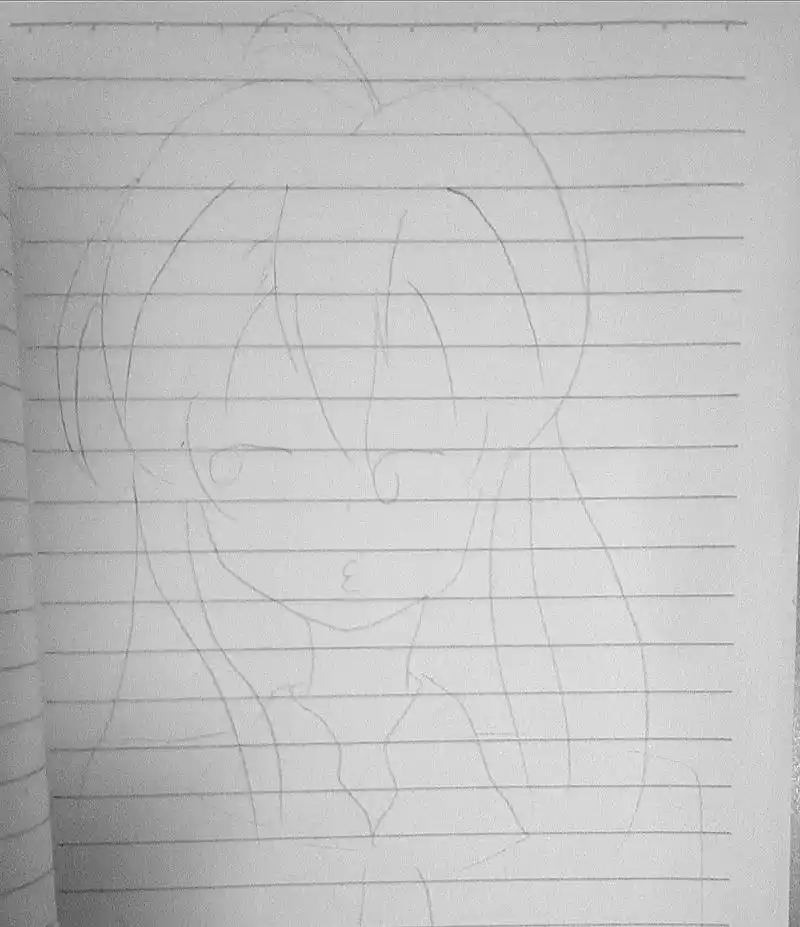 铅笔稿 #动漫人物绘画 #手绘 #魔女之旅#伊蕾娜  - 抖音